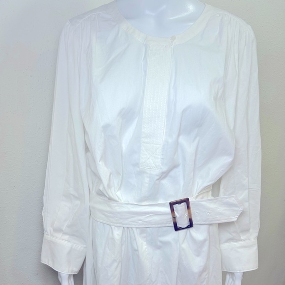 Banana Republic Dresses & Skirts - Banana Republic White Long Sleeve Dress